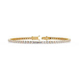 2.5MM LGD Tennnis bracelet| 9K GOLD