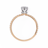 1 CT Marquise Cut lab grown diamond ring in 9K/14K Gold  | WOKE