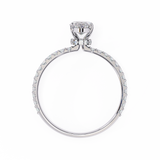 1 CT Marquise Cut lab grown diamond ring in 9K/14K Gold  | WOKE