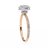 1.2 CT Oval Lab Grown Diamond Ring in 9K/14K Gold | WOKE