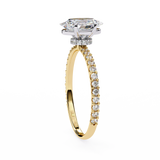 1.2 CT Oval Lab Grown Diamond Ring in 9K/14K Gold | WOKE