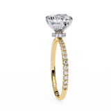 2 CT Round Lab Grown Diamond in 9K/14K Gold | WOKE