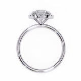 2 CT Round Lab Grown Diamond Ring in 9K/14K Gold | WOKE