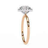 2 CT Round Lab Grown Diamond Ring in 9K/14K Gold | WOKE