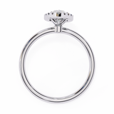 1 CT Marquise & Round Lab grown Diamond Ring in 9K/14K Gold| WOKE