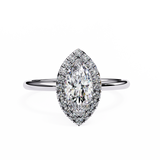 WOKE ™ 1.25 CARAT VVS-EF Lab Grown Diamond ring in 14/18k Gold