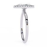 WOKE ™ 1.25 CARAT VVS-EF Lab Grown Diamond ring in 14/18k Gold