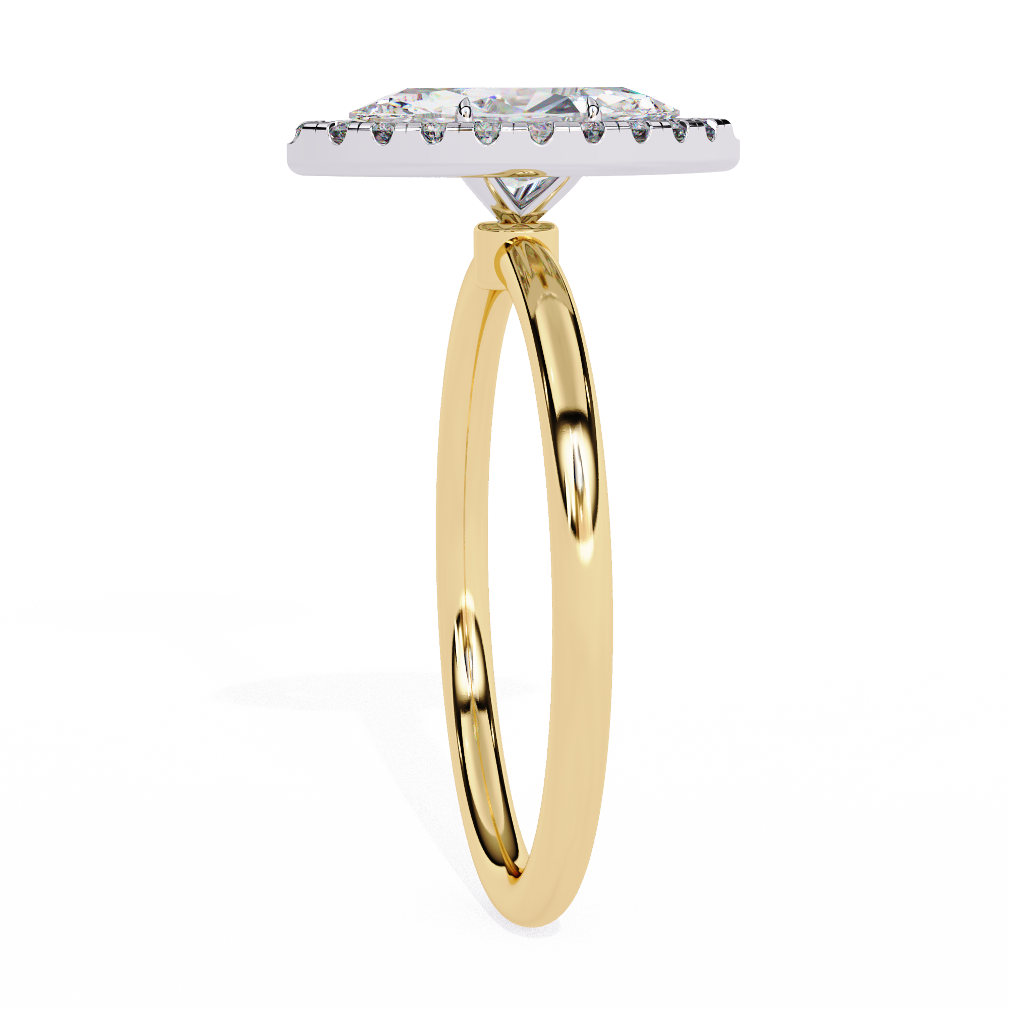 WOKE ™ 1.25 CARAT VVS-EF Lab Grown Diamond ring in 14/18k Gold