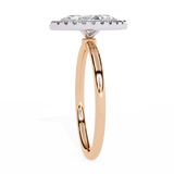 WOKE ™ 1.25 CARAT VVS-EF Lab Grown Diamond ring in 14/18k Gold