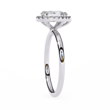1.5 CT Pear Cut Lab Grown Diamond Ring in 14K Gold | WOKE