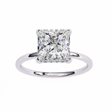2.5 CT Princess Cut Lab Grown Diamond Ring in 14K Gold | WOKE