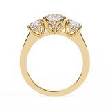 WOKE ™ 1.70 CARAT VVS-EF Round cut Lab Grown Diamond ring in 9K/14K/18k Gold