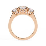 WOKE ™ 1.70 CARAT VVS-EF Round cut Lab Grown Diamond ring in 9K/14K/18k Gold