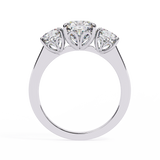 WOKE ™ 1.70 CARAT VVS-EF Round cut Lab Grown Diamond ring in 9K/14K/18k Gold