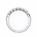 WOKE™ 0.55 carat round cut Lab grown diamond invsible band in 14k gold