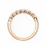 WOKE™ 0.55 carat round cut Lab grown diamond invsible band in 14k gold
