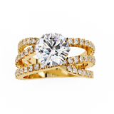 WOKE™ 2.78 CARAT VVS-EF Lab Grown Diamond in 9K/14K/18k Gold