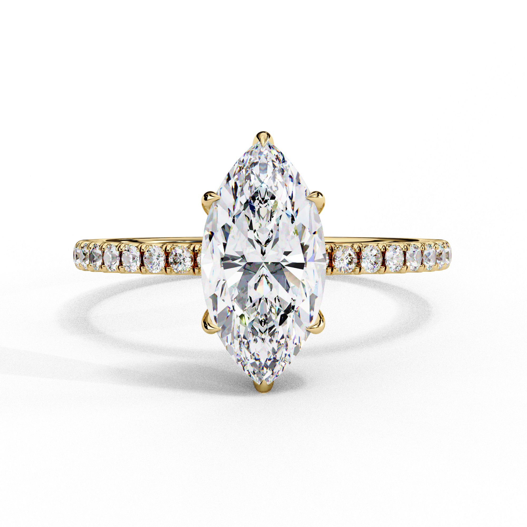 WOKE ™ 1.20 CARAT VVS-EF Lab Grown Diamond ring in 9K/14K/18k Gold