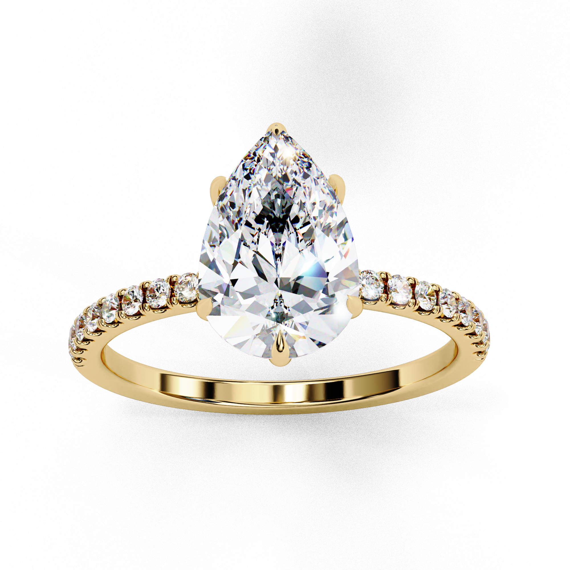 WOKE ™ 1.25 CARAT VVS-EF Lab Grown Diamond ring in 9K/14K/18k Gold