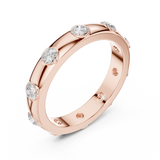 0.8 CT Round Lab Grown Diamond Ring | WOKE