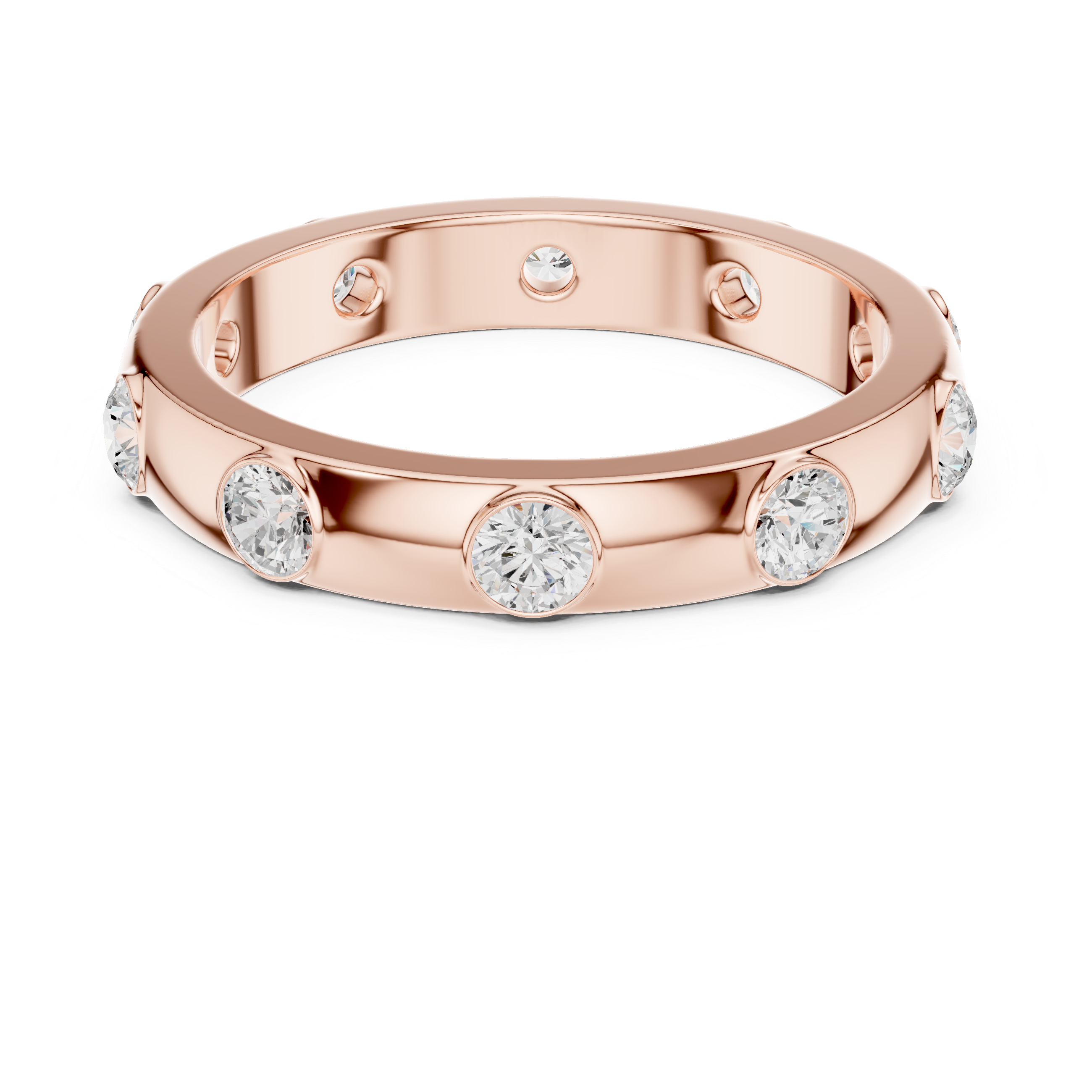 0.8 CT Round Lab Grown Diamond Ring | WOKE