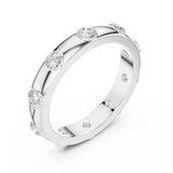 0.8 CT Round Lab Grown Diamond Ring | WOKE