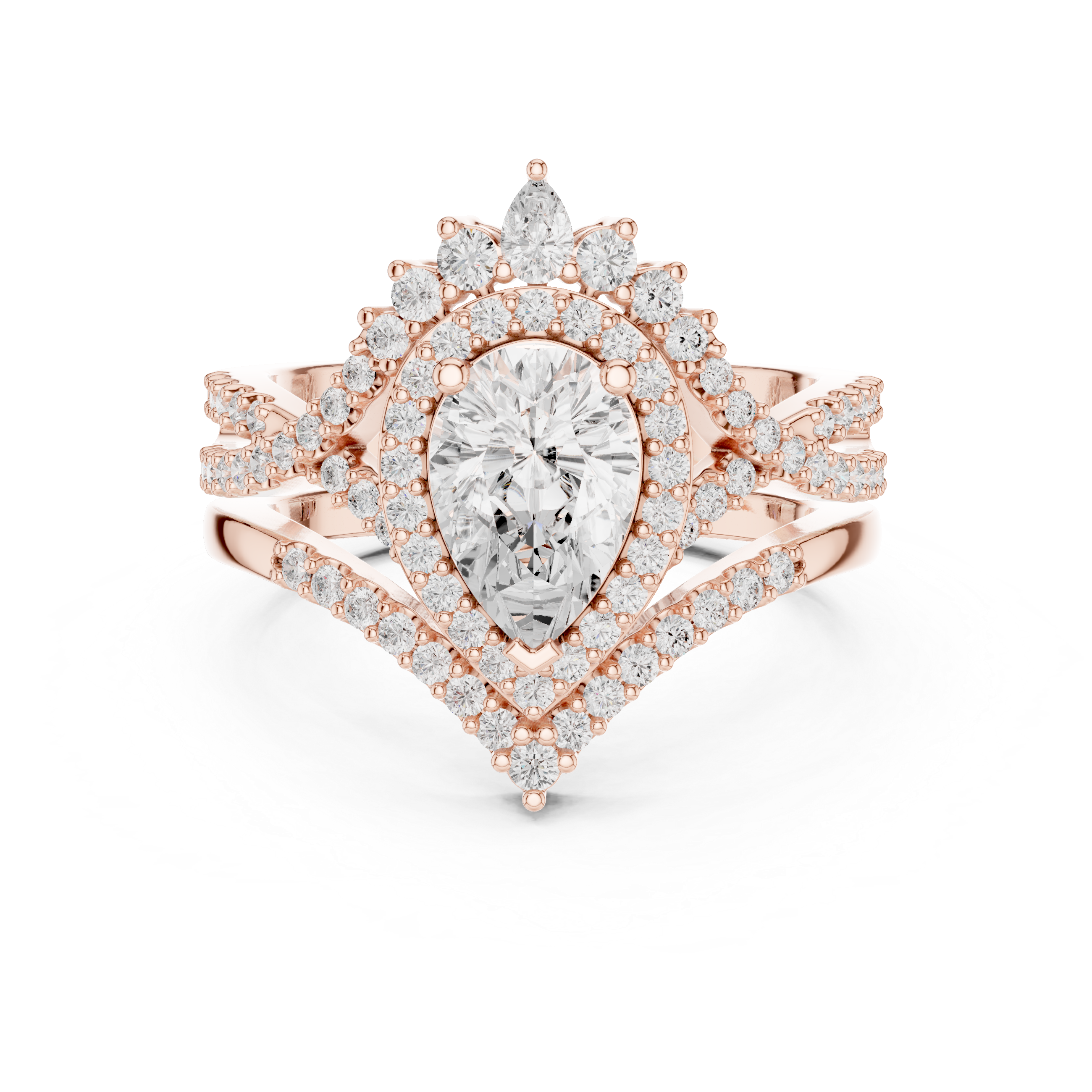 0.565 CT Round Lab Grown Diamond Ring | WOKE