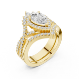 0.565 CT Round Lab Grown Diamond Ring | WOKE