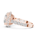 5.632 CT Round Lab Grown Diamond Ring | WOKE