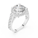 5.632 CT Round Lab Grown Diamond Ring | WOKE