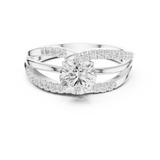 1.064 CT Round Lab Grown Diamond Ring | WOKE