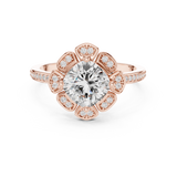 1.678 CT Round Lab Grown Diamond Ring | WOKE