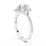 1.678 CT Round Lab Grown Diamond Ring | WOKE