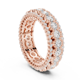 3.212 CT Round Lab Grown Diamond Ring | WOKE