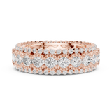 3.212 CT Round Lab Grown Diamond Ring | WOKE