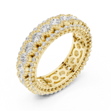 3.212 CT Round Lab Grown Diamond Ring | WOKE
