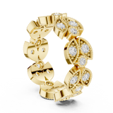 1.05 CT Round Lab Grown Diamond Ring | WOKE