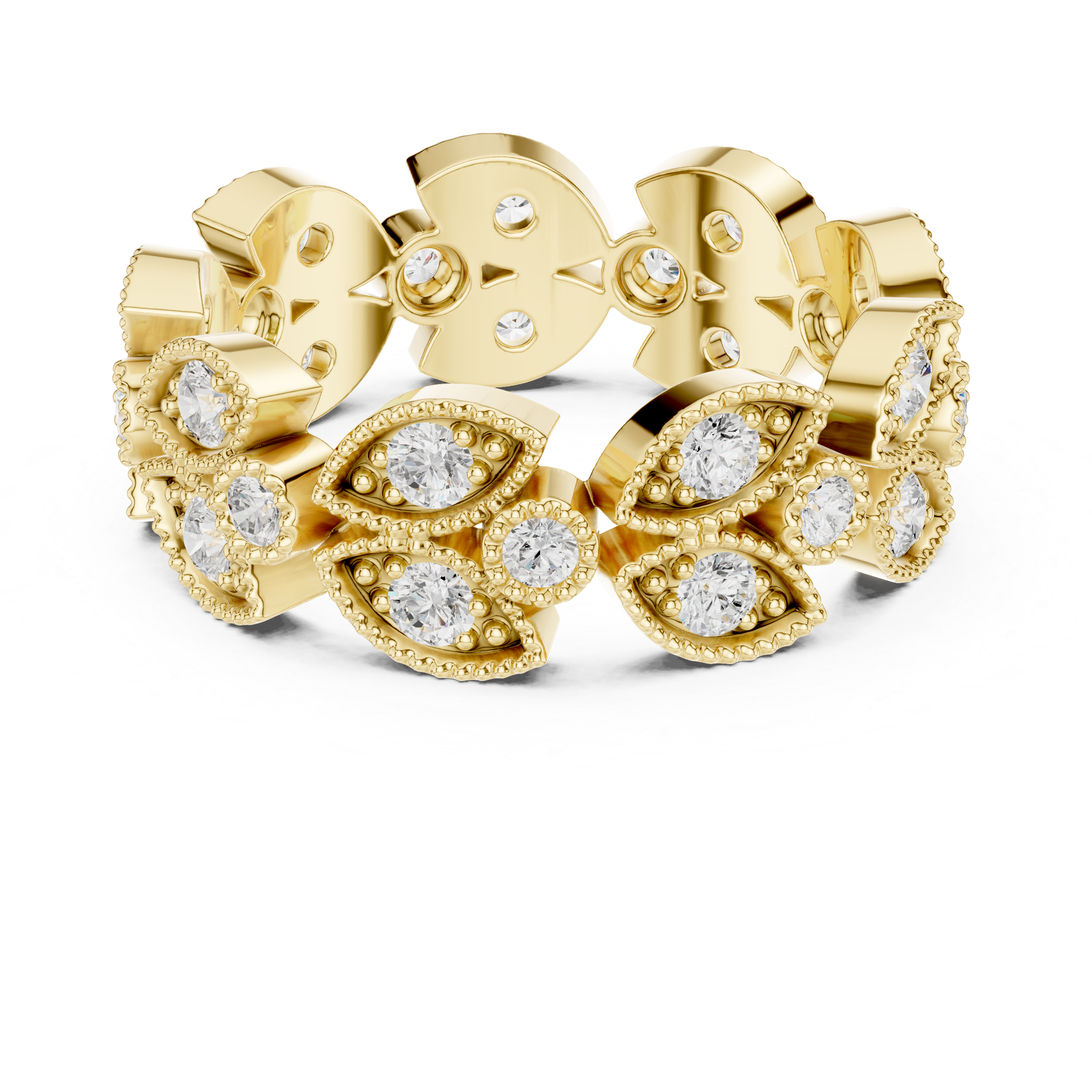 1.05 CT Round Lab Grown Diamond Ring | WOKE