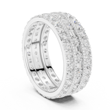 2.27 CT Round & Baguette Lab Grown Diamond Ring | WOKE