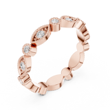 0.49 CT   Round Lab Grown Diamond Ring | WOKE