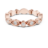 0.49 CT   Round Lab Grown Diamond Ring | WOKE