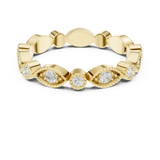 0.49 CT   Round Lab Grown Diamond Ring | WOKE