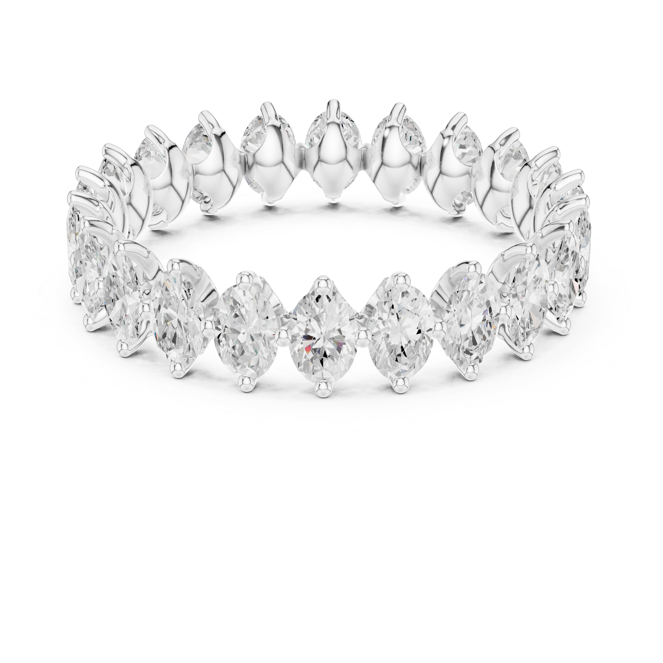 1.66 CT  Oval Lab Grown Diamond Ring | WOKE