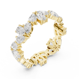 2.22 CT  Pear Lab Grown Diamond Ring | WOKE