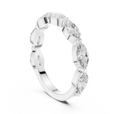 2.1 CT Marquise Grown Diamond Ring | WOKE