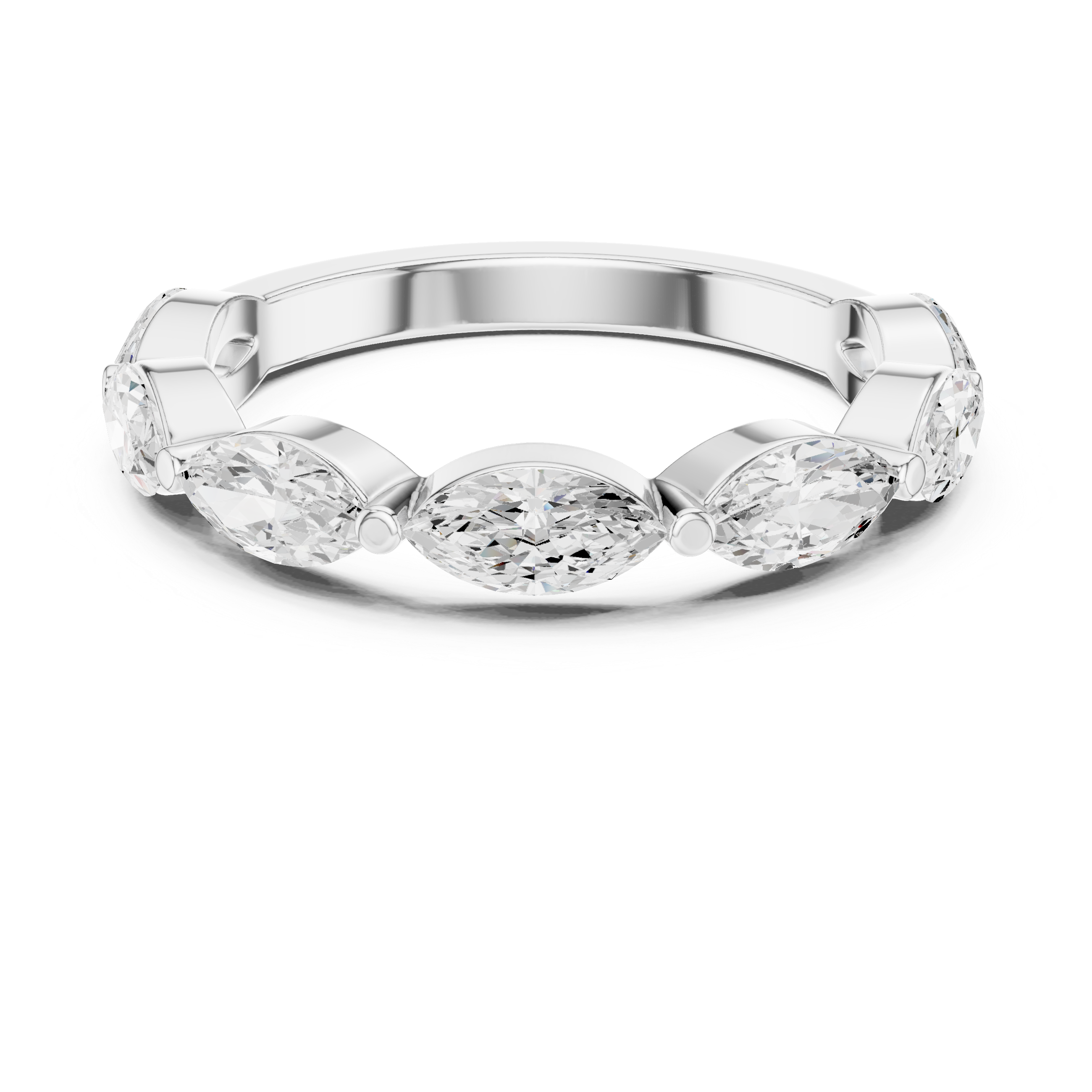 2.1 CT Marquise Grown Diamond Ring | WOKE
