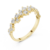 0.54 CT Round Lab Grown Diamond Ring | WOKE