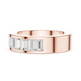 2.2 CT Baguette Lab Grown Diamond Ring | WOKE