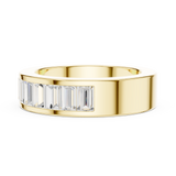 2.2 CT Baguette Lab Grown Diamond Ring | WOKE