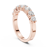 1.1 CT Round Lab Grown Diamond Ring | WOKE